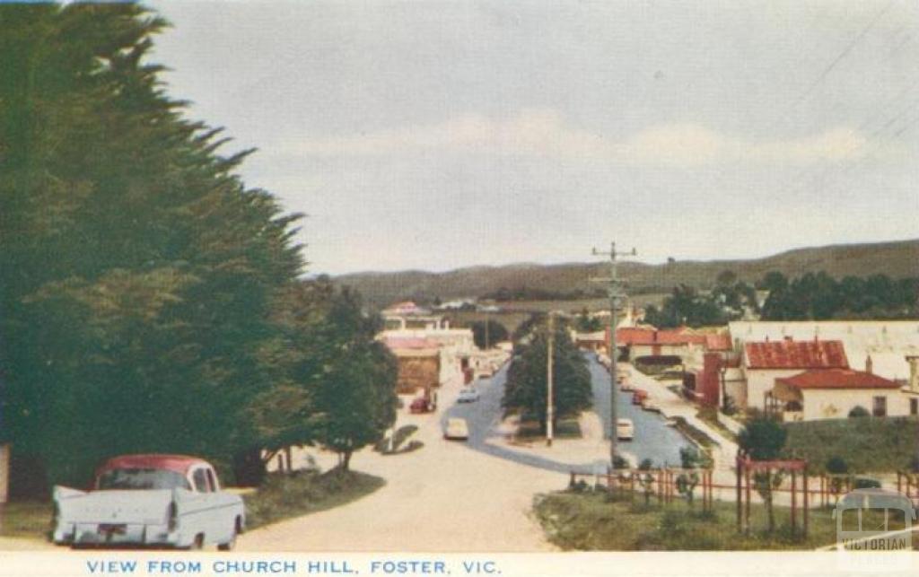 View from Church Hill, Foster