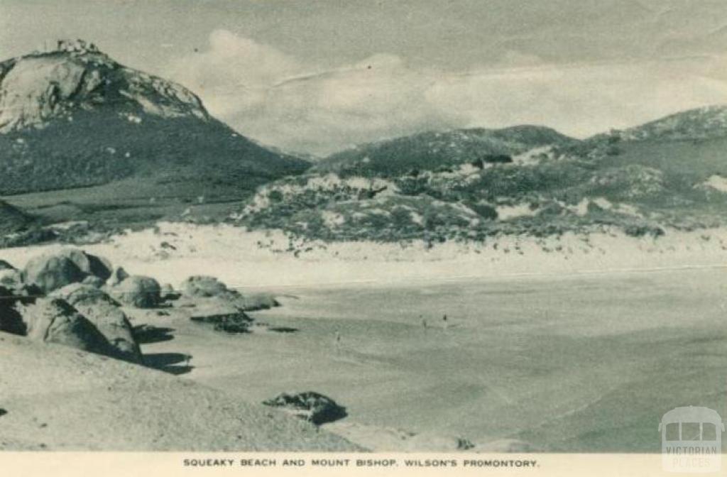 Squeaky Beach and Mount Bishop, Wilson's Promontory