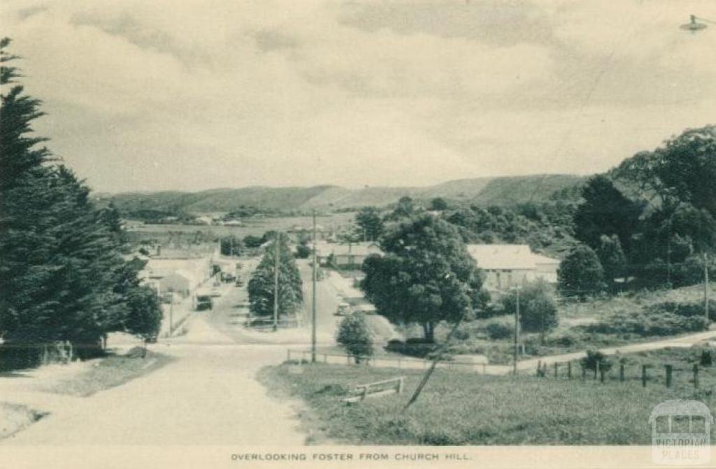 Overlooking Foster from Church Hill