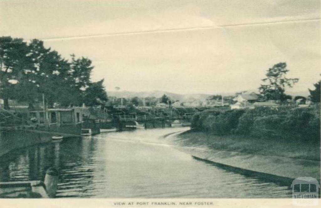 View at Port Franklin, near Foster