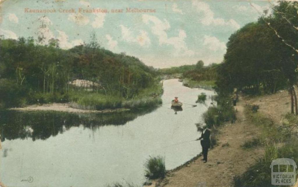 Kananook Creek, Frankston, 1907