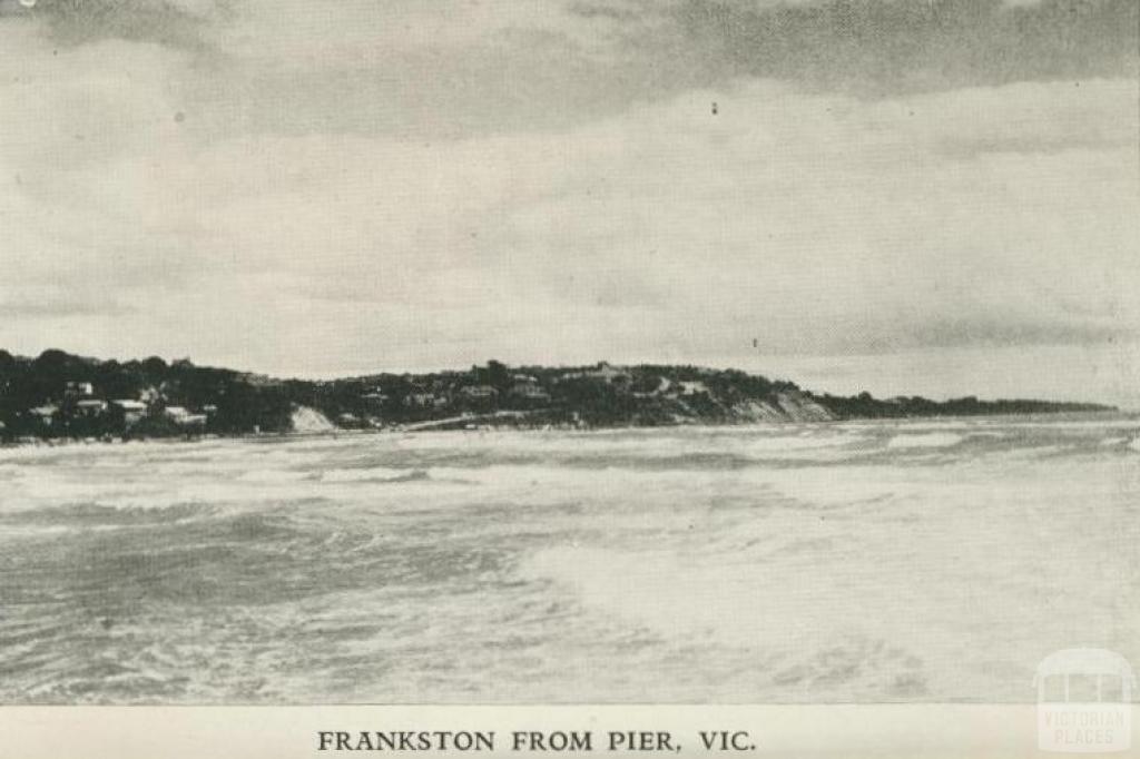 Frankston from pier