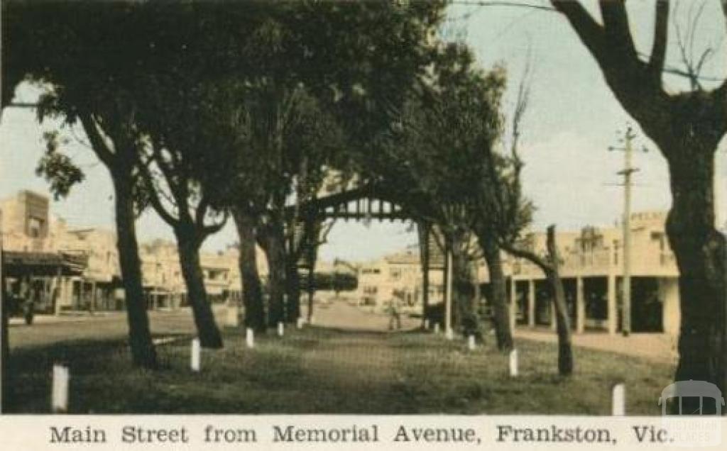 Main Street from Memorial Avenue, Frankston