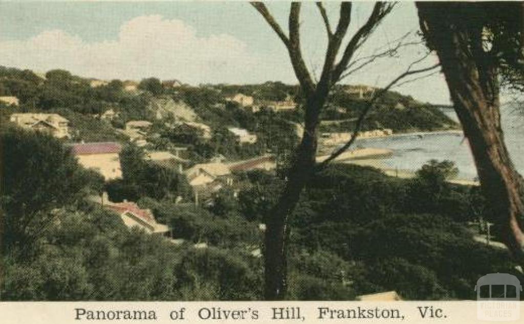 Panorama of Olivers Hill, Frankston