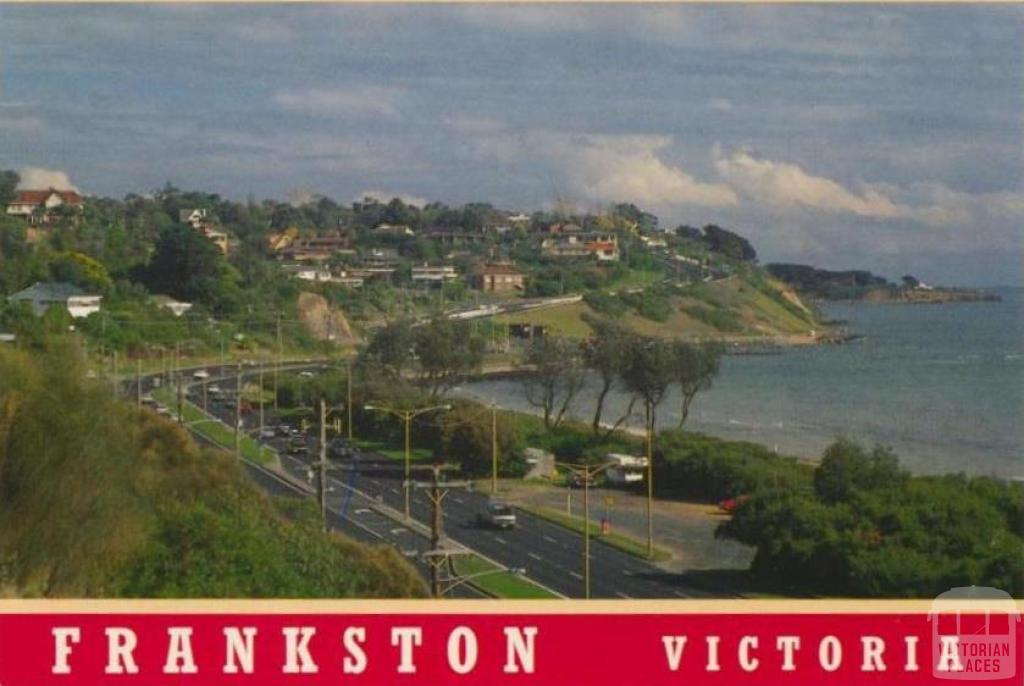 Frankston: Nepean Highway looking towards Olivers Hill, 2000