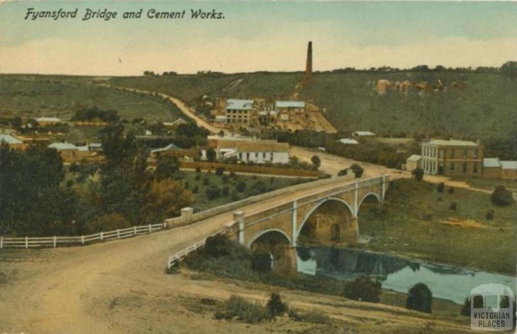 Fyansford Bridge and Cement Works