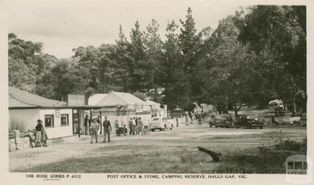 Post Office and Store, Camping Reserve, Halls Gap