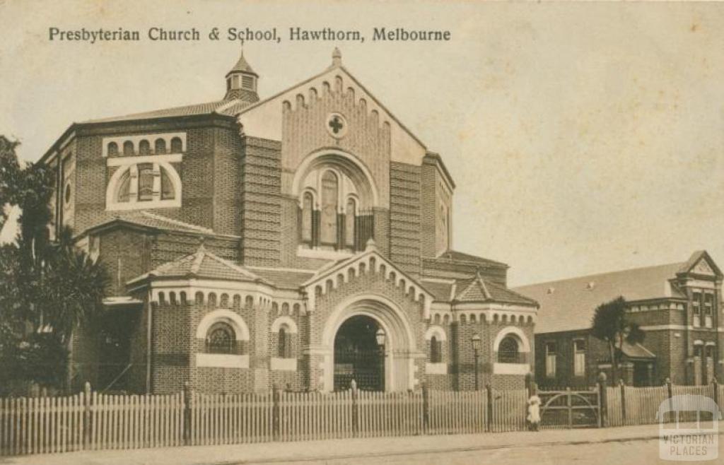 Presbyterian Church and School, Hawthorn