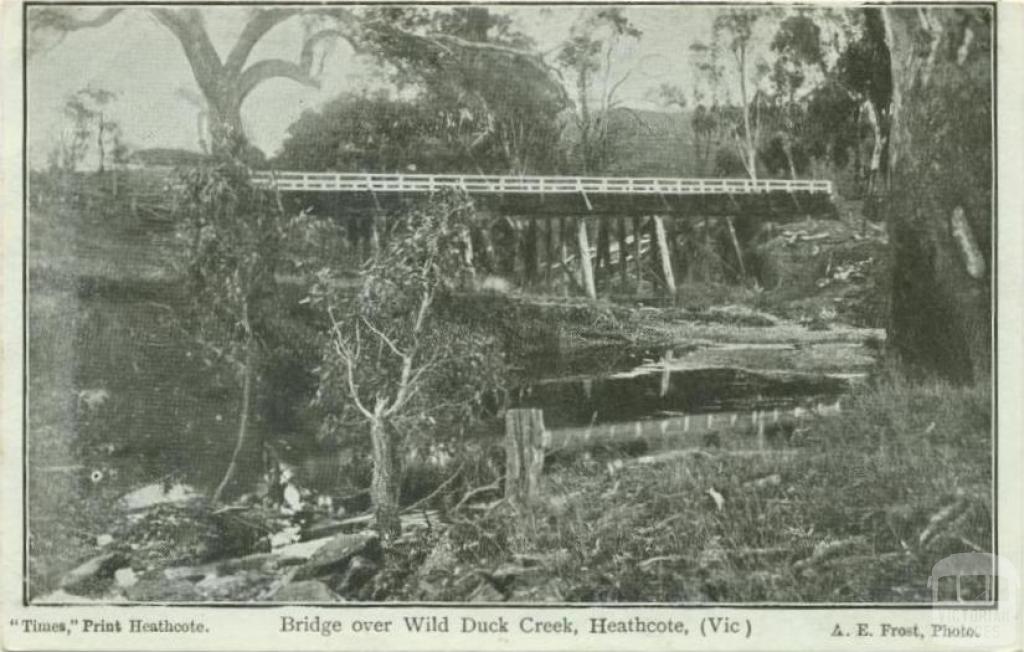 Bridge over Wild Duck Creek, Heathcote