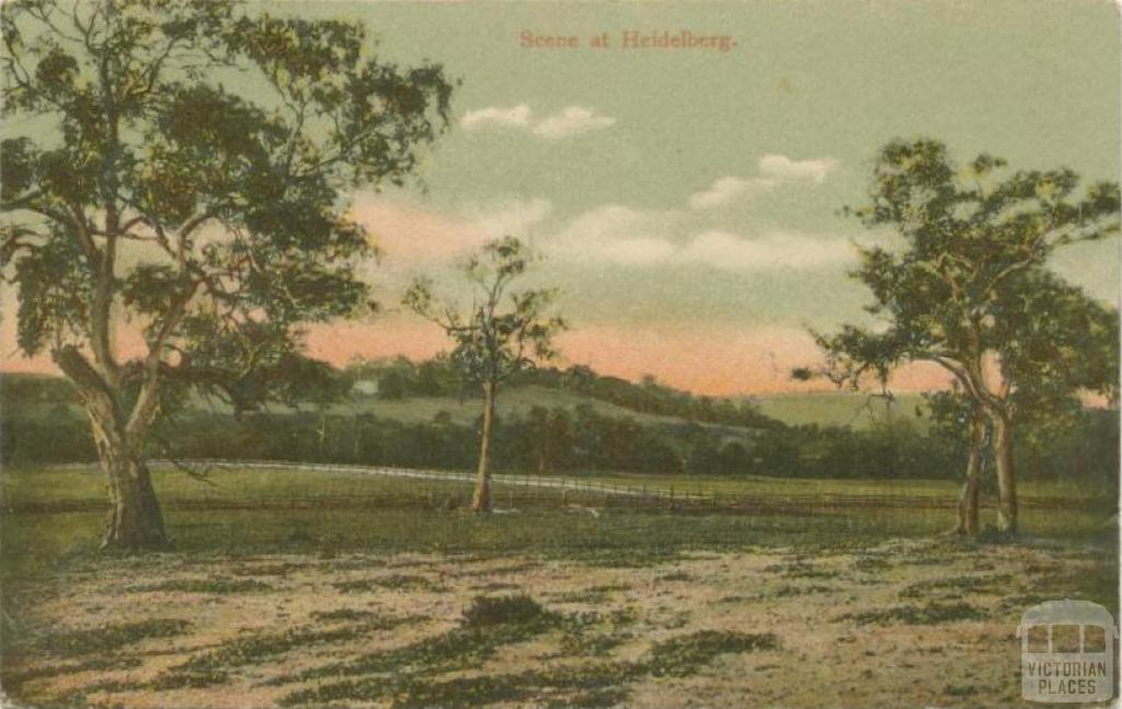 Scene at Heidelberg, 1910