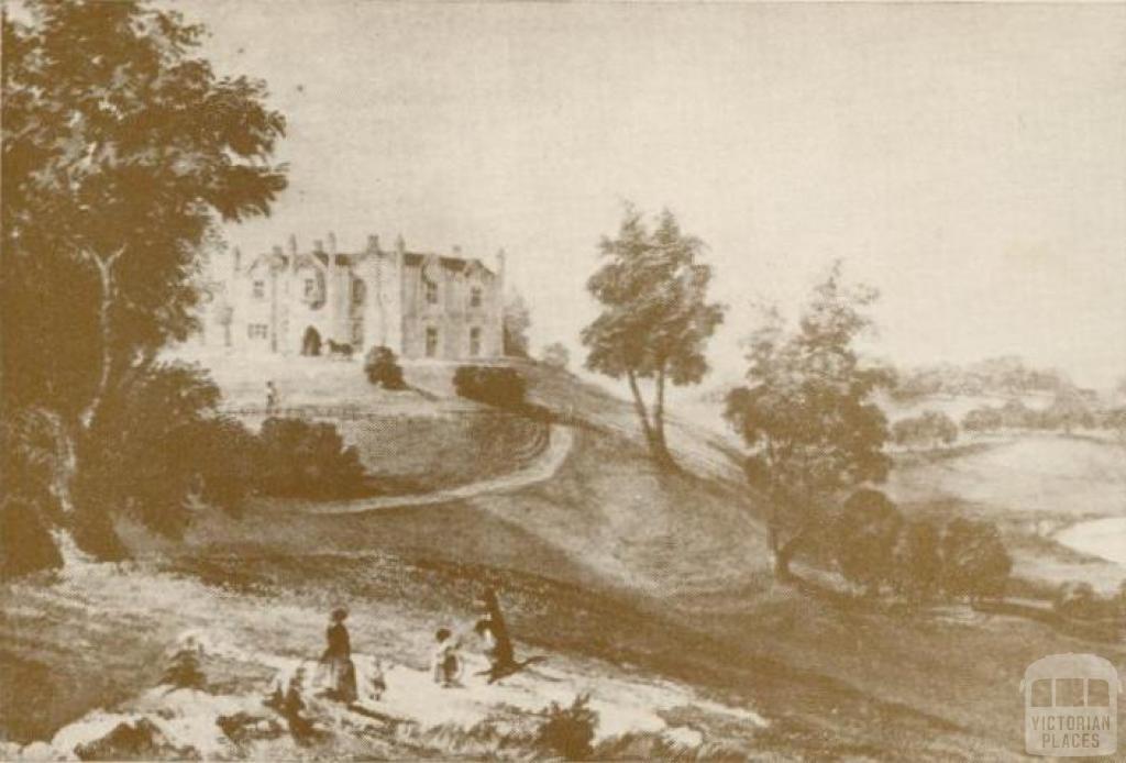 Banyule Homestead, Heidelberg, c1850