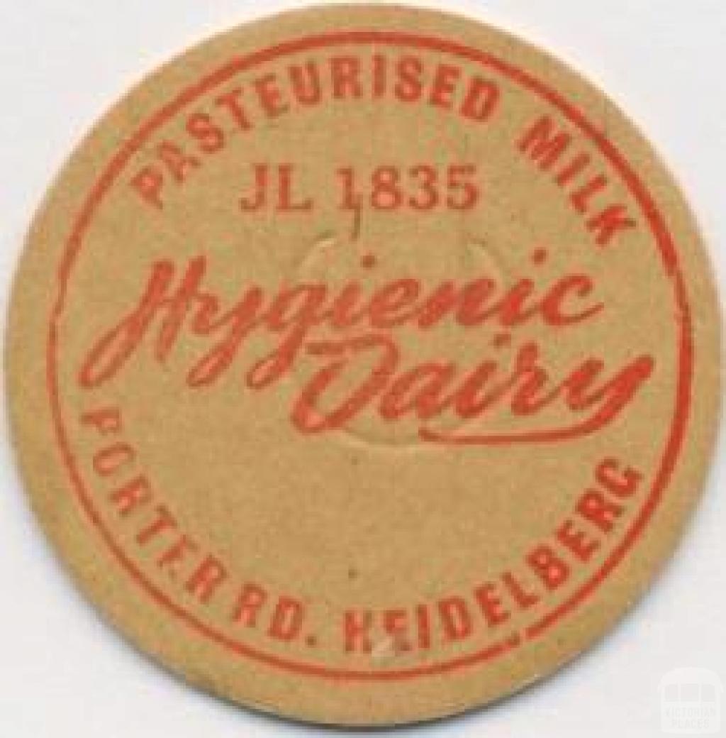 Hygienic Dairy, Porter Road, Heidelberg | Victorian Places