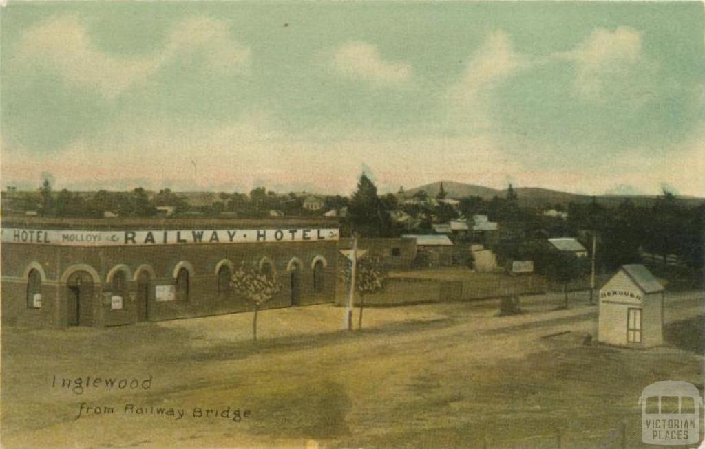 Inglewood from Railway Bridge