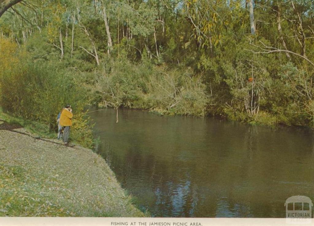 Fishing at the Jamieson Picnic Area