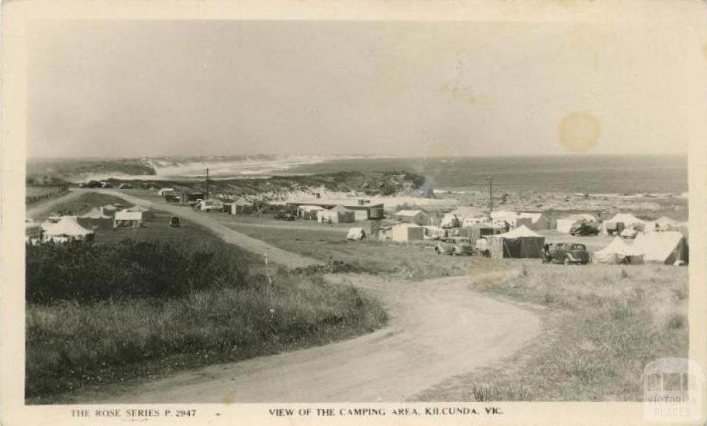 View of the Camping Area, Kilcunda