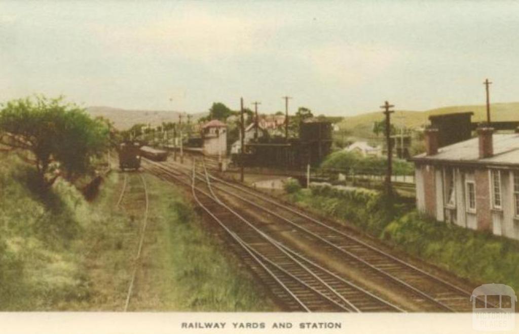 Railway Yards and Station, Korumburra