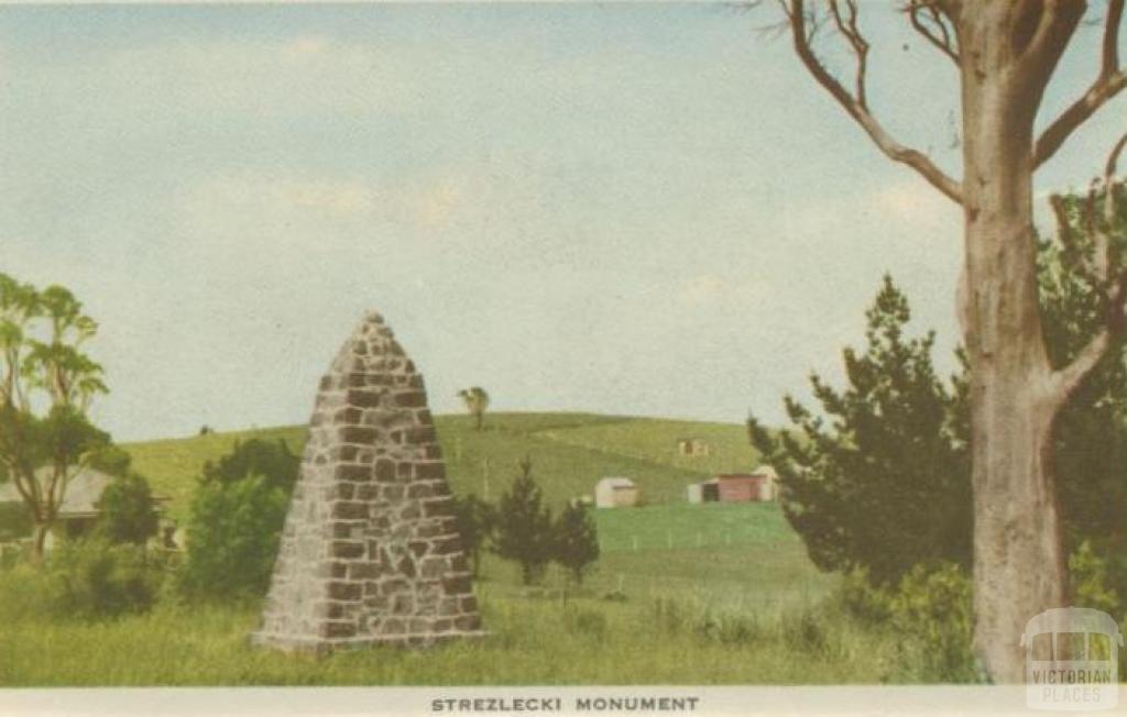 Strezlecki Monument, Korumburra