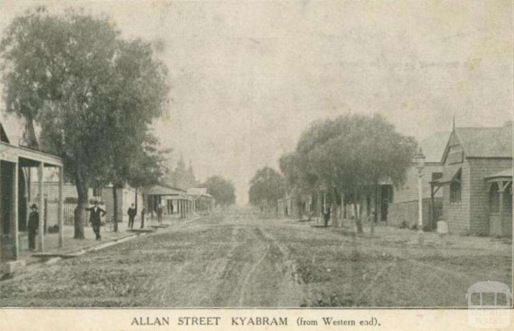 Allan Street Kyabram from western end