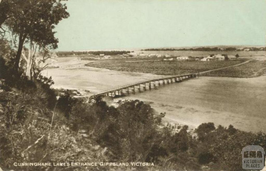 Cunninghame Lakes Entrance, 1905