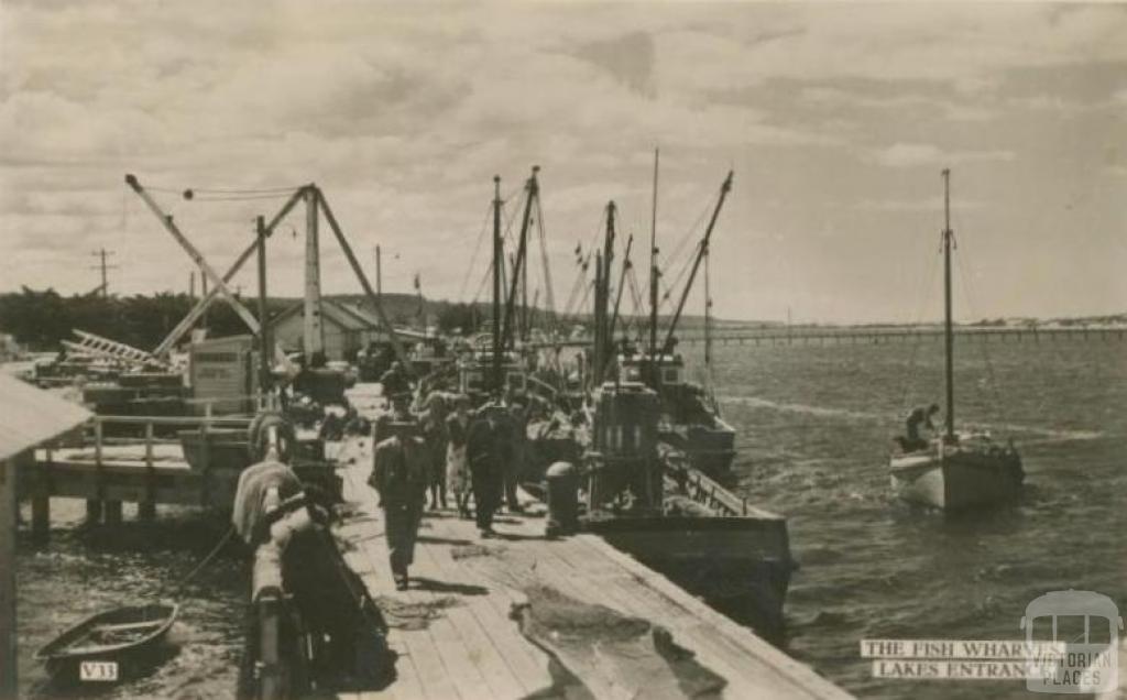 The Fish Wharves, Lakes Entrance