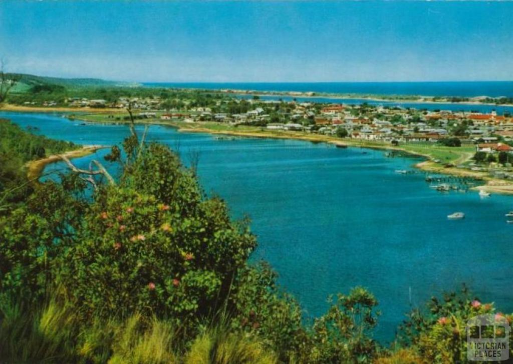 Panoramic view, Lakes Entrance