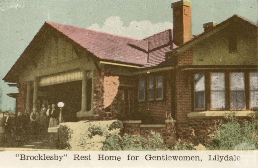 Brocklesby Rest Home for Gentlewomen, Lilydale, 1964