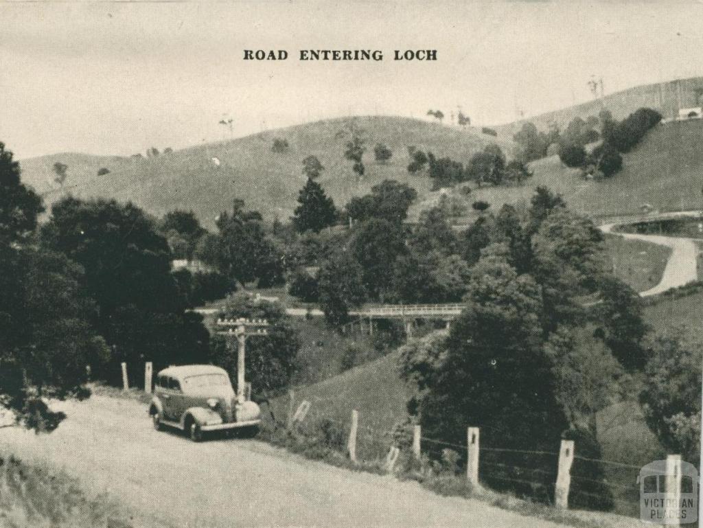 Road Entering Loch, 1951