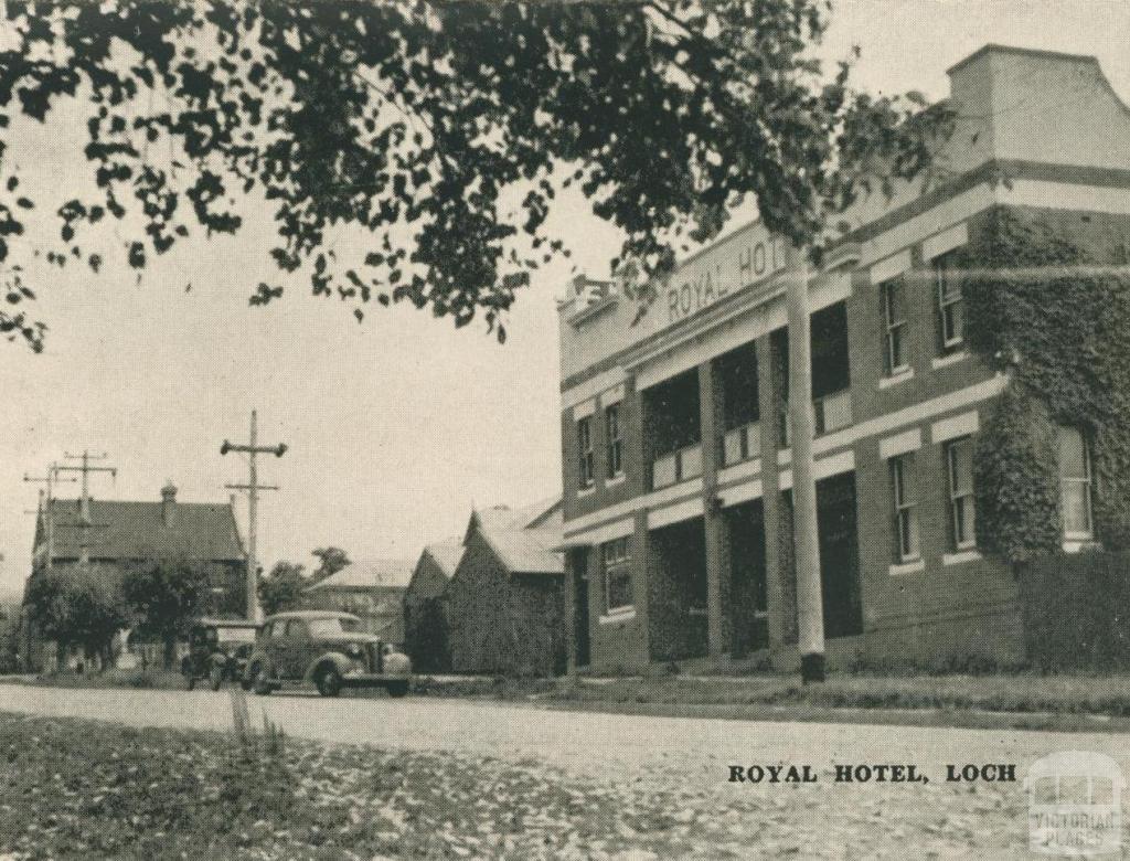 Royal Hotel, Loch, 1951