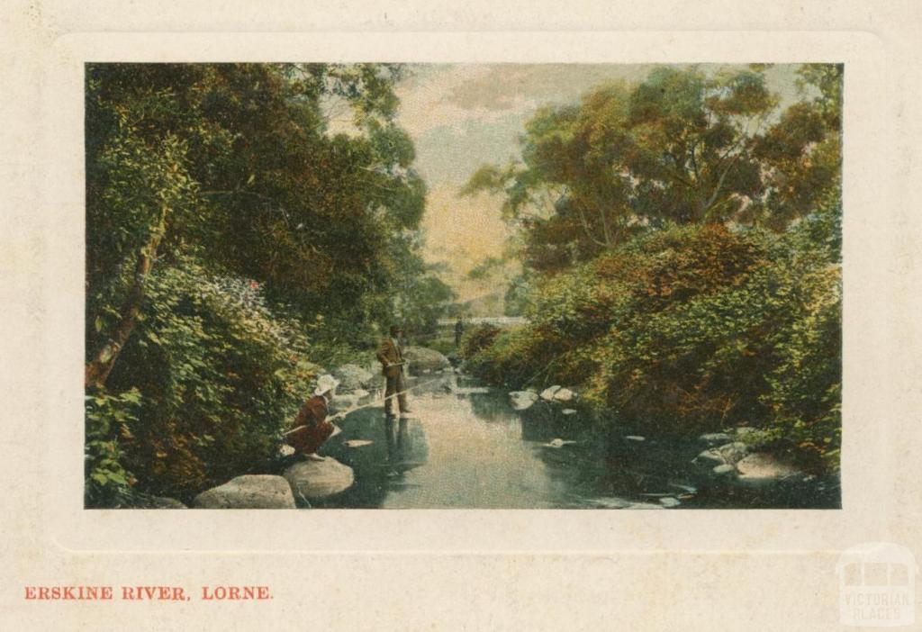 Erskine River, Lorne, 1908