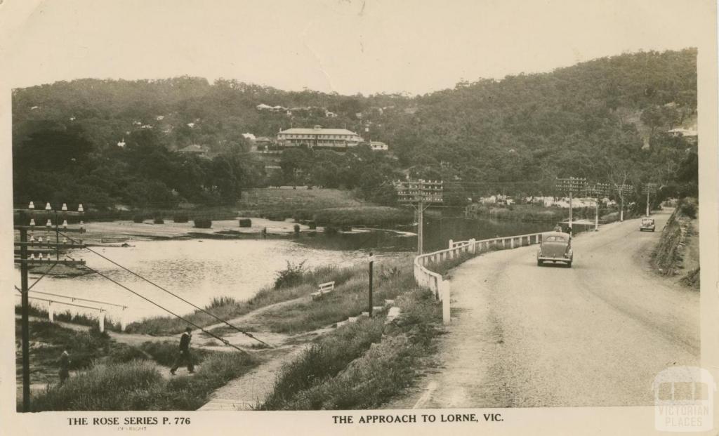 The approach to Lorne