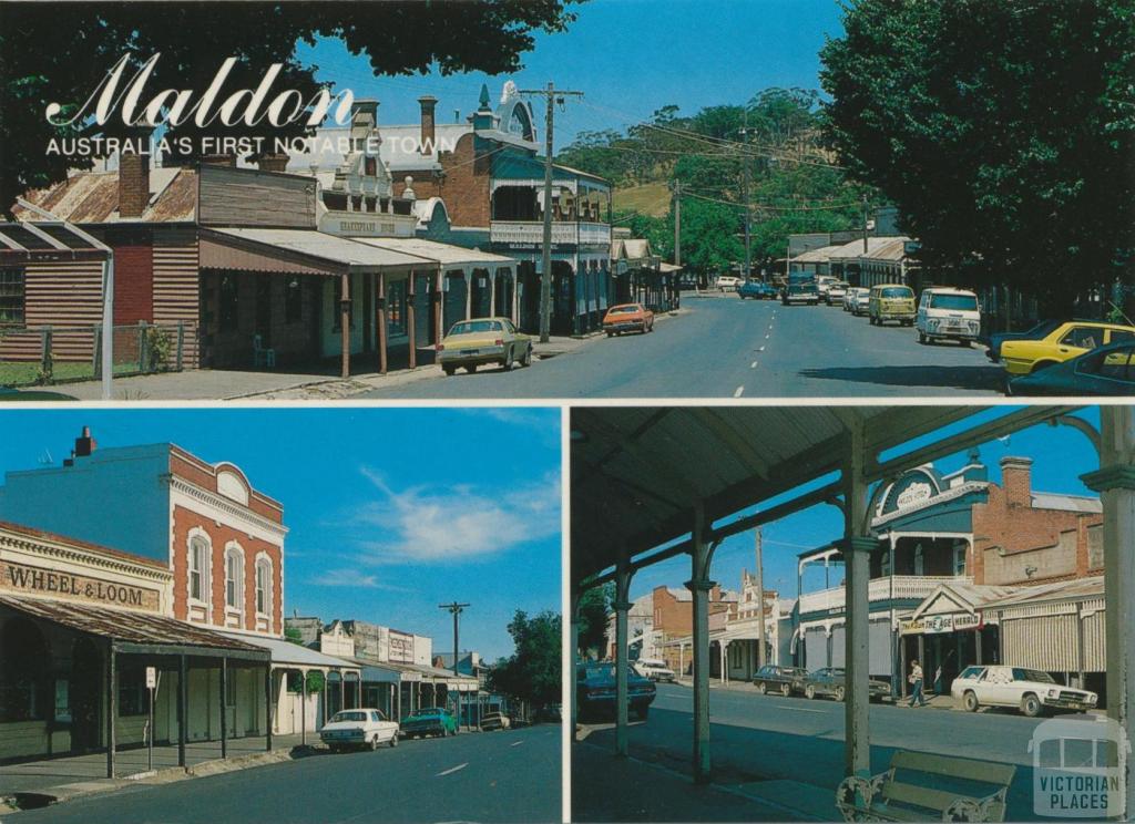 Maldon, Australia's first notable town