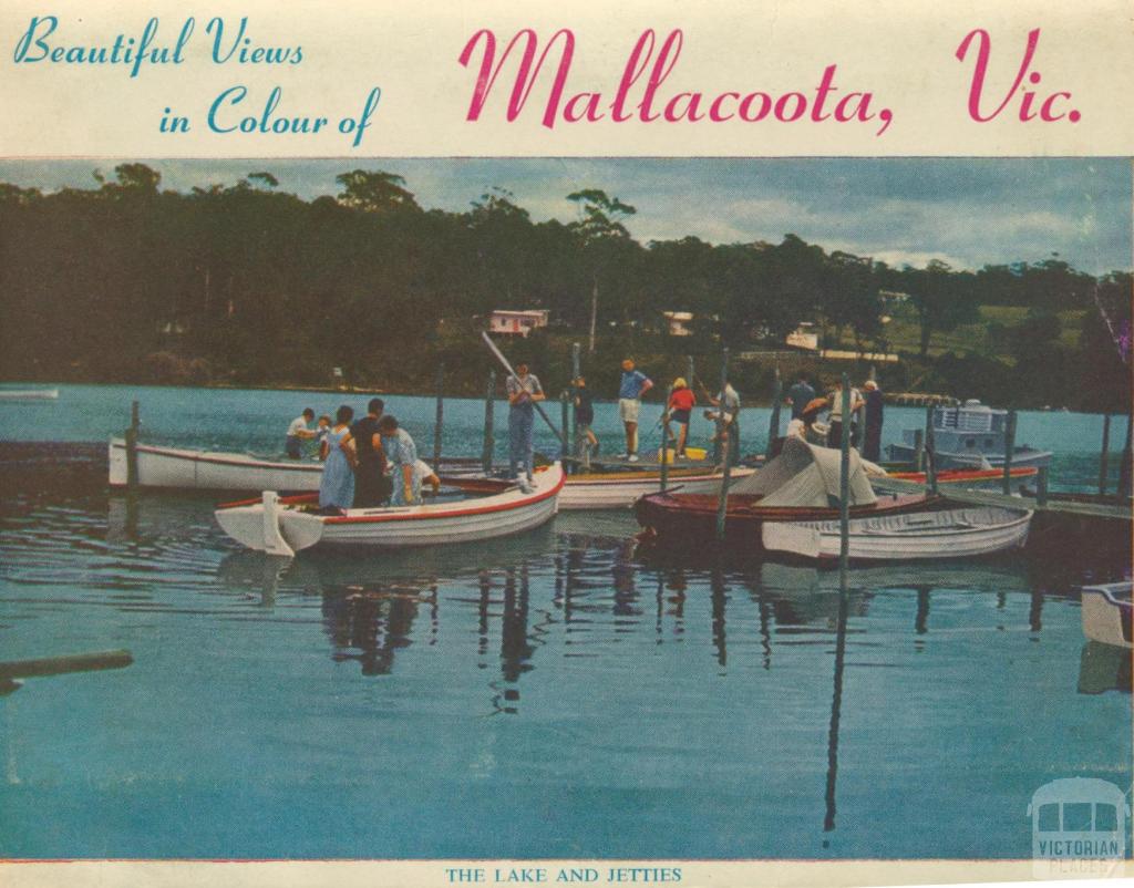 The lake and jetties, Mallacoota