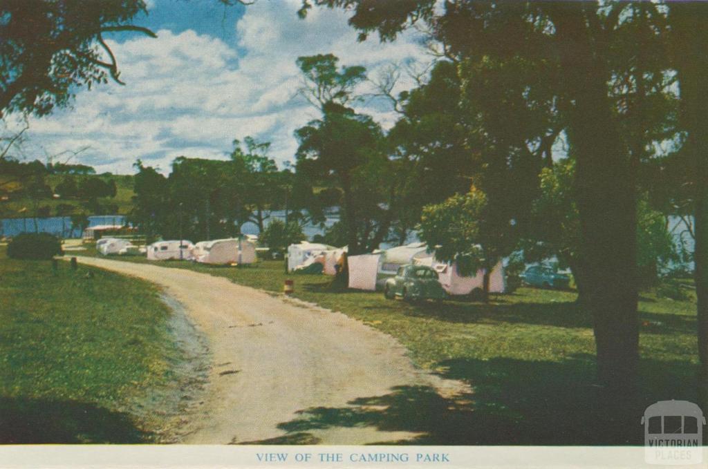 View of the camping park, Mallacoota