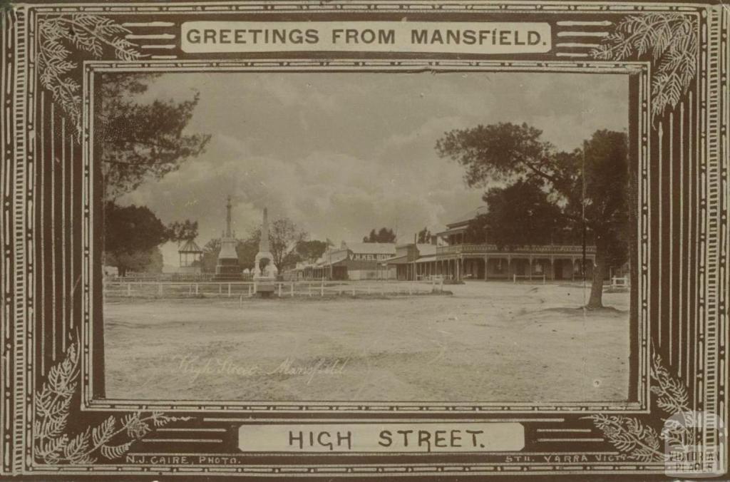 High Street, Mansfield, 1902