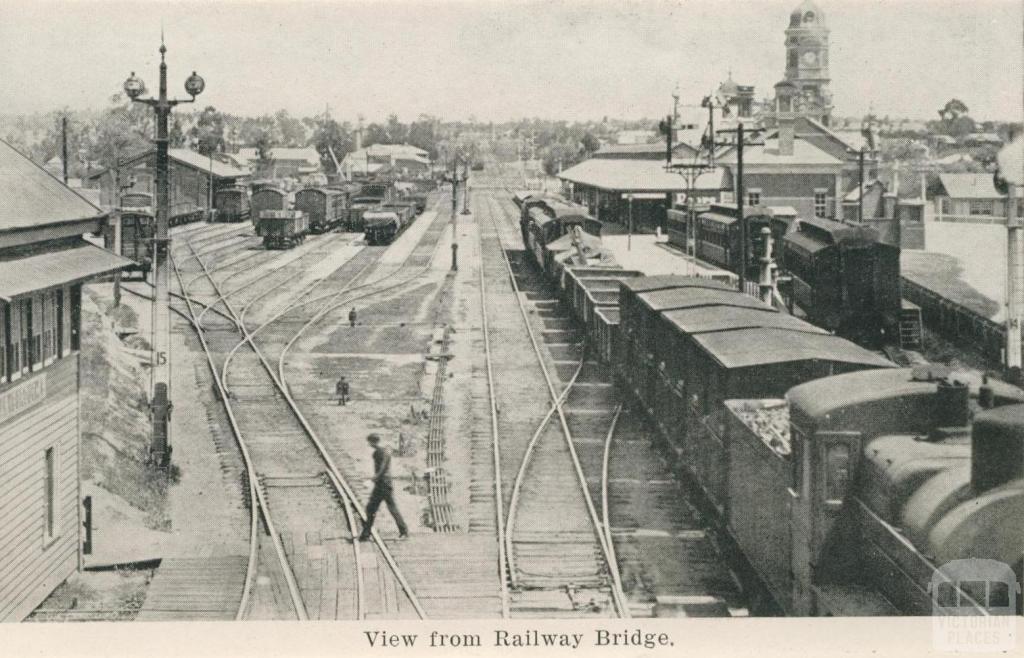 View from Railway Bridge, Maryborough