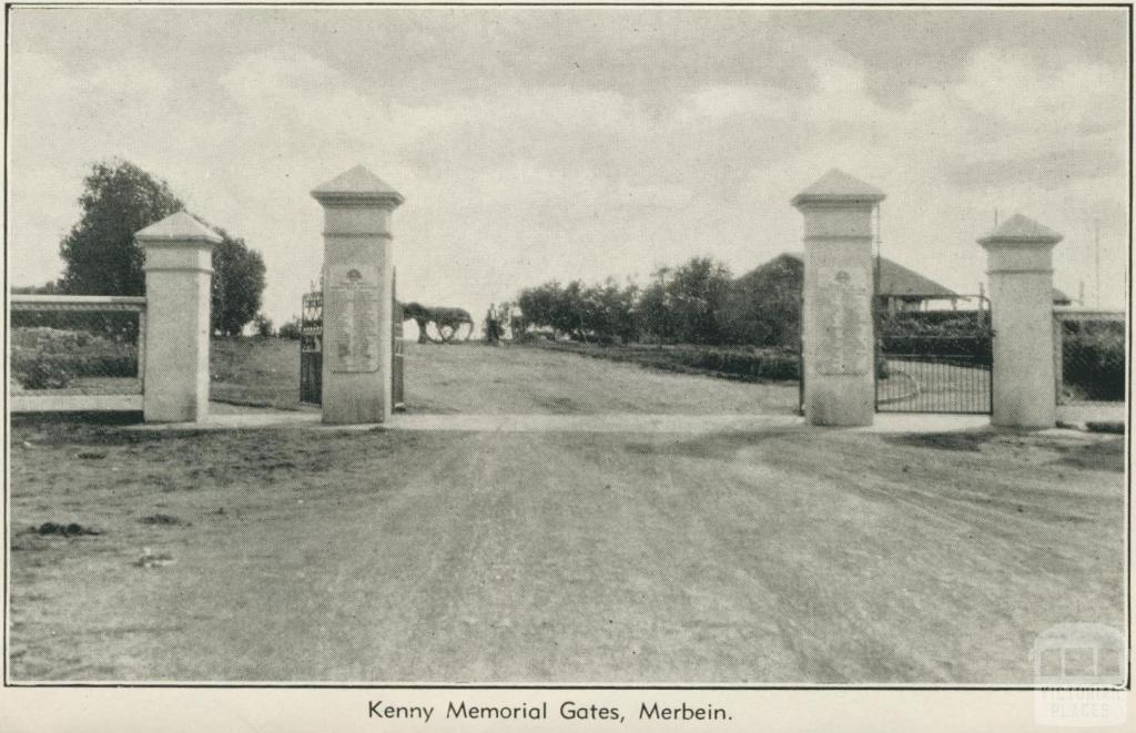 Kenny Memorial Gates, Merbein