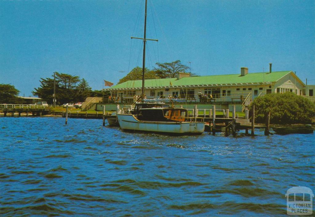 The Metung Hotel overlooks Bancroft Bay