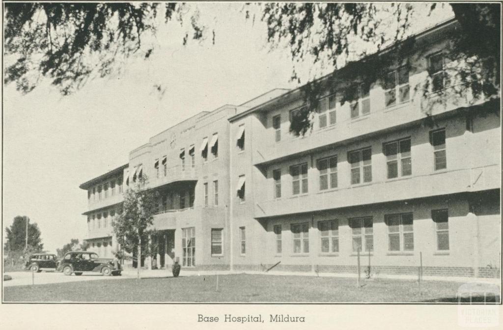 Base Hospital, Mildura, 1948