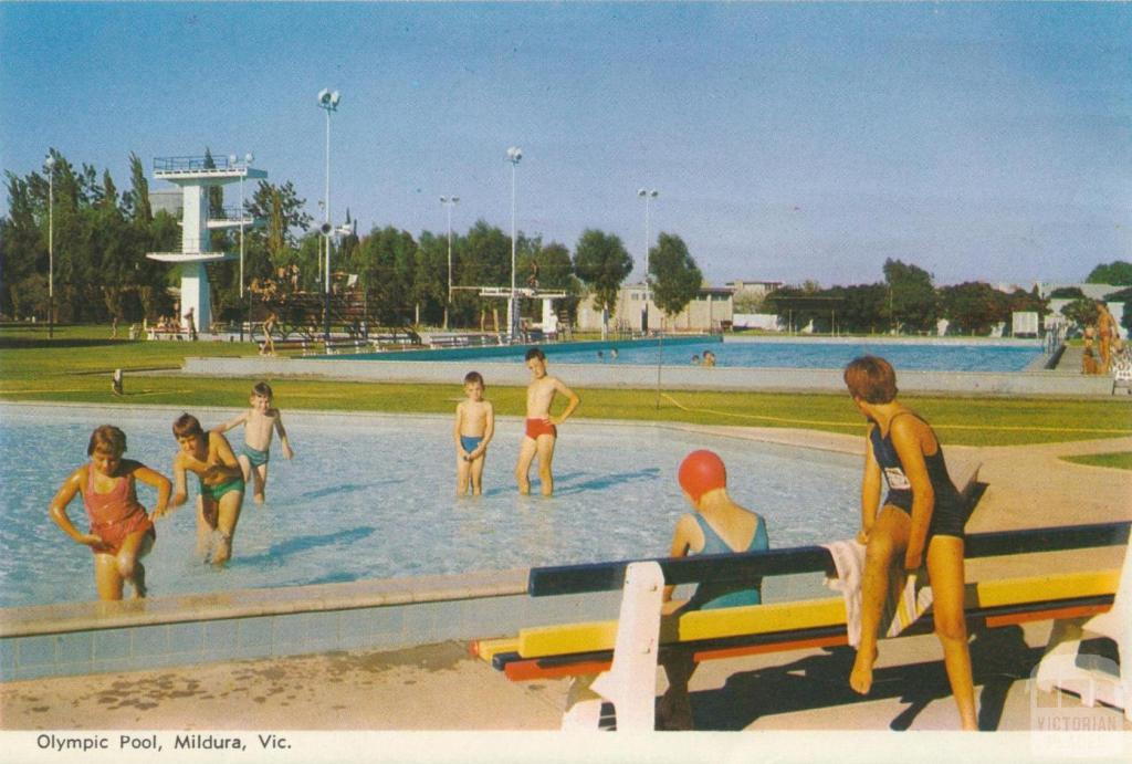 Olympic Pool, Mildura, 1964