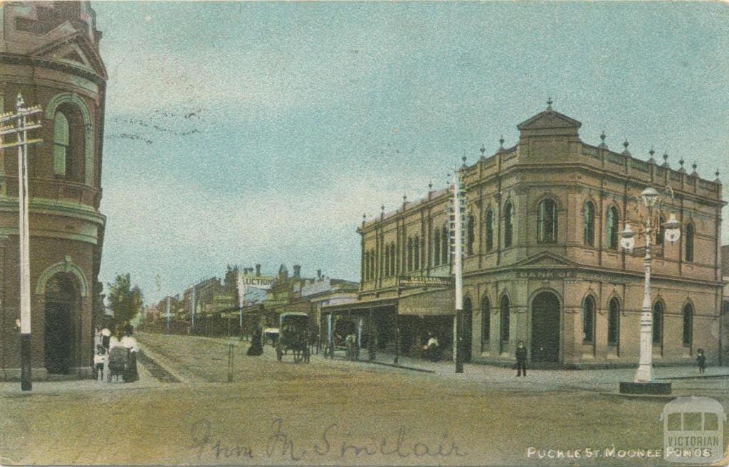 Puckle Street, Moonee Ponds, 1906