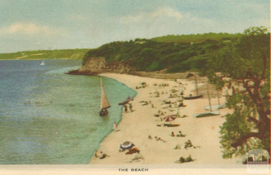 The Beach, Mornington, 1951