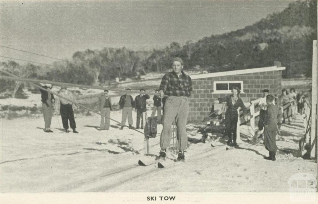 Ski Tow, Mount Buffalo, 1953