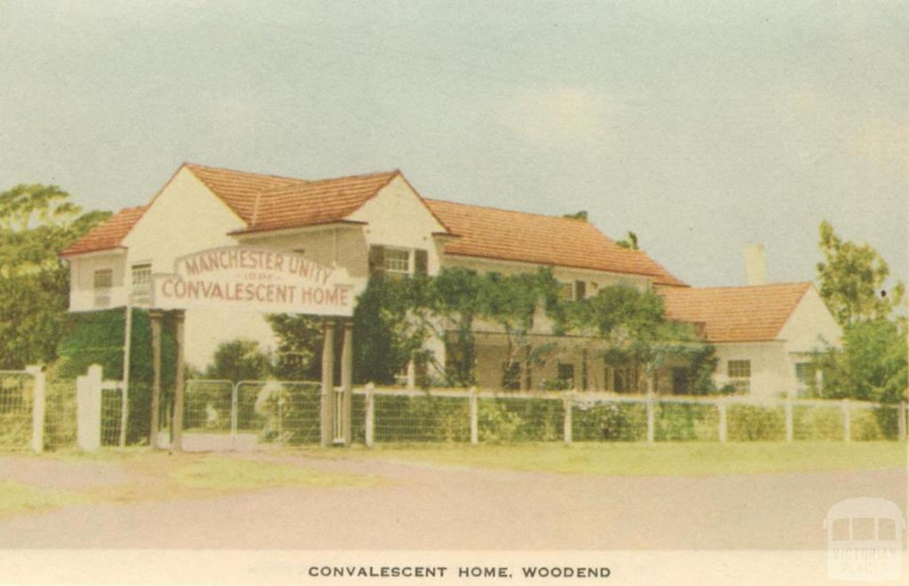 Convalescent Home, Woodend, 1955