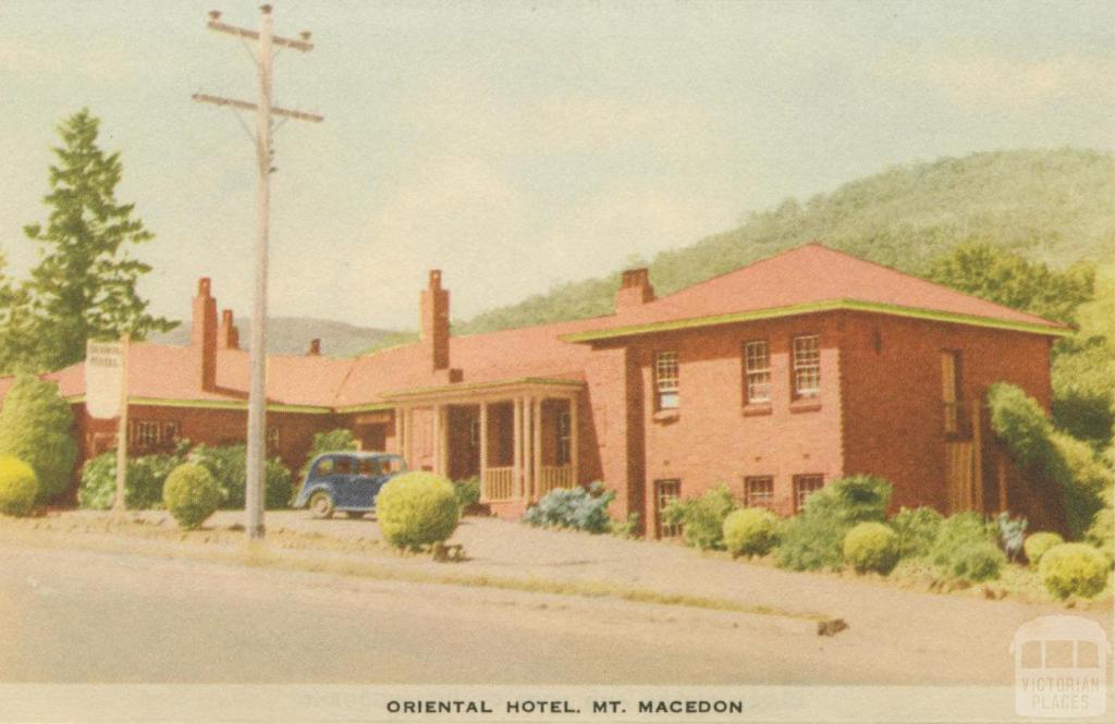 Oriental Hotel, Mount Macedon, 1955