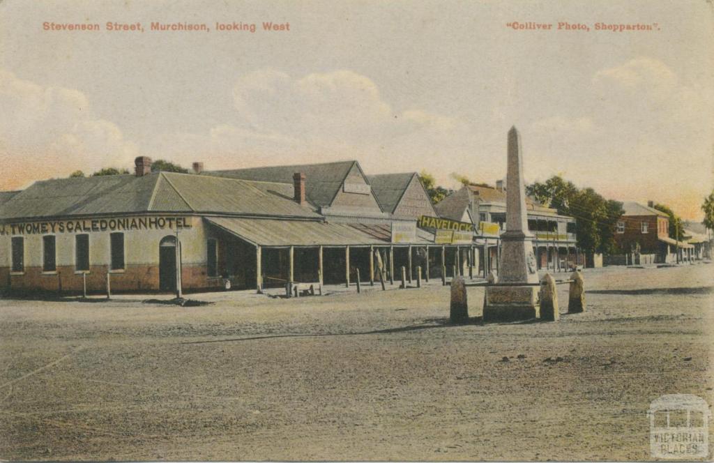 Stevenson Street, Murchison, looking West