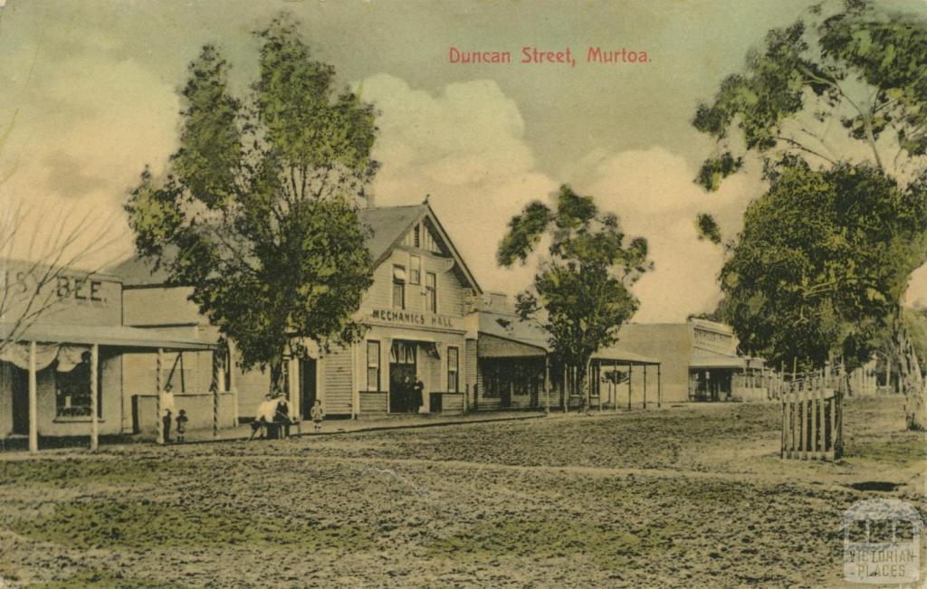 Duncan Street, Murtoa, 1913