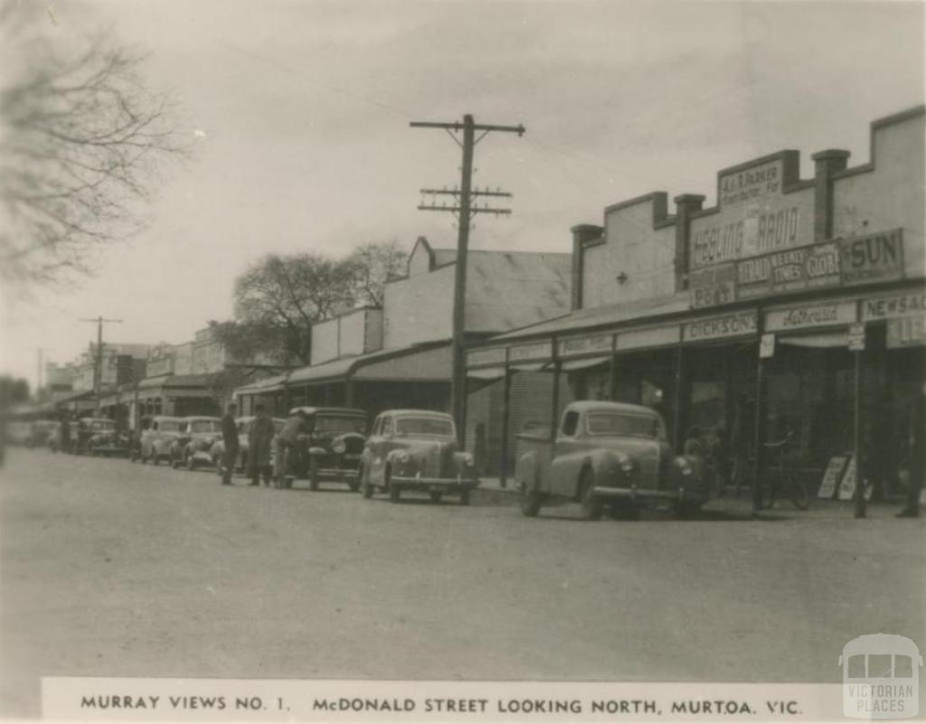 McDonald Street, looking north, Murtoa