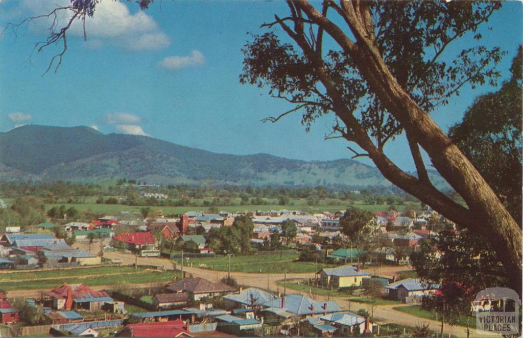 Myrtleford from Reform Hill