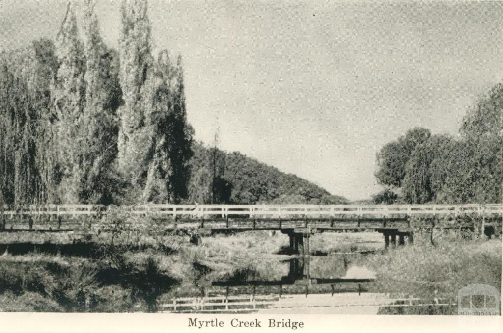 Myrtle Creek Bridge, Myrtleford