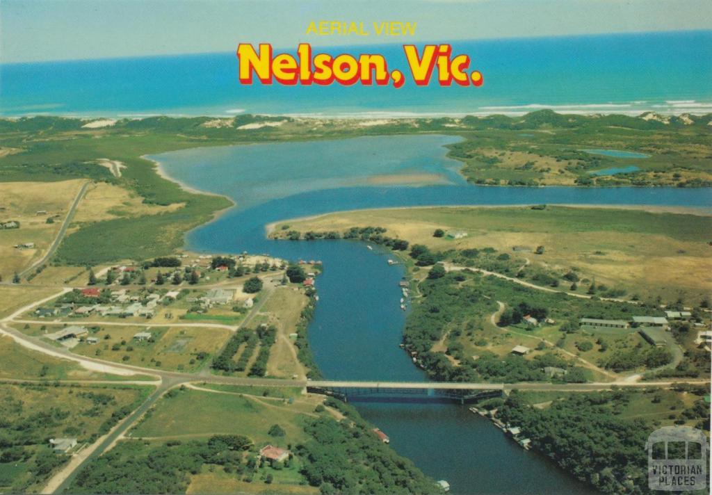 Aerial view of Nelson